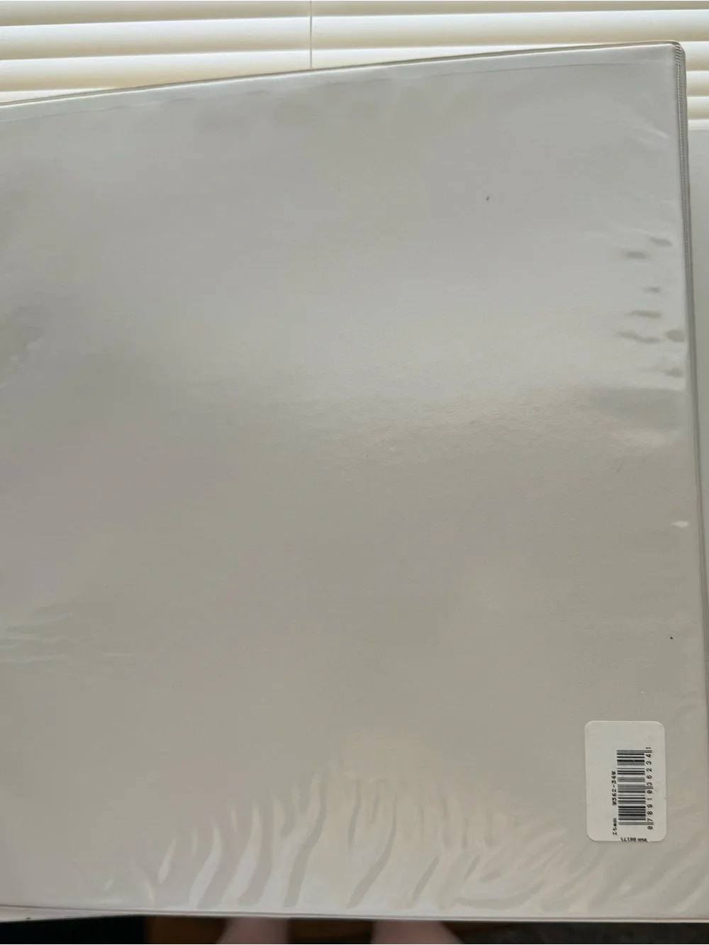 White 3-Ring View Binder